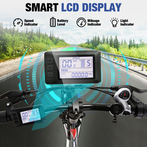 Gocio Peak 700W Electric Bike, 16" x 3.0 One-Piece Fat Tire Foldable Electric Bicycle for Adults Women, 48V 374.4Wh Removable Battery Ebikes, 20MPH Commuter E Bike for Teenager UL 2849 - GOCIO