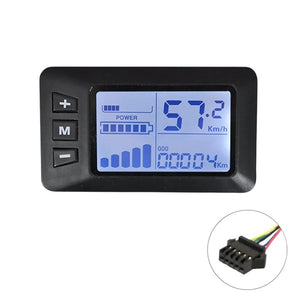 Gocio Electric Bike LCD Display Meter - GOCIO