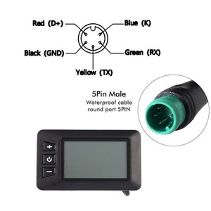 Gocio Electric Bike LCD Display Meter - GOCIO