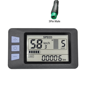 Gocio Electric Bike LCD Display Meter - GOCIO